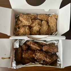 92 Chicken - 1. Original Fried Chicken, 2. Soy Garlic Chicken
