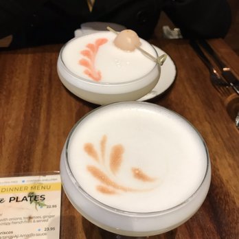 Limón - Pisco and lychee sours - Peruvian Near Me - Walnut Creek, California