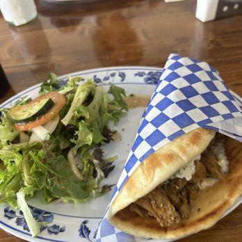 Athens Café - Chicken gyro - Mediterranean Near Me - Austin, Texas