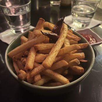 Jade & Clover - Mala fries - Cocktail Bars Near Me - New York, New York Jade & Clover - Mala fries - Cocktail Bars Near Me - New York, New York