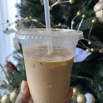 Blueprint Coffee Project - Iced vanilla latte - Coffee & Tea Near Me - Sacramento, California