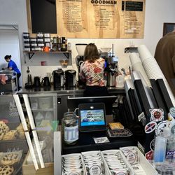 Goodman Coffee Roasters - Barista at work!