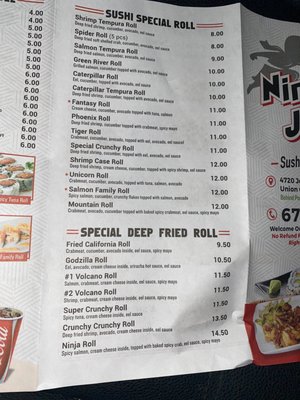 Menu photo 4 Ninja Japan Union City, GA Menu photo 4 Ninja Japan Union City, GA