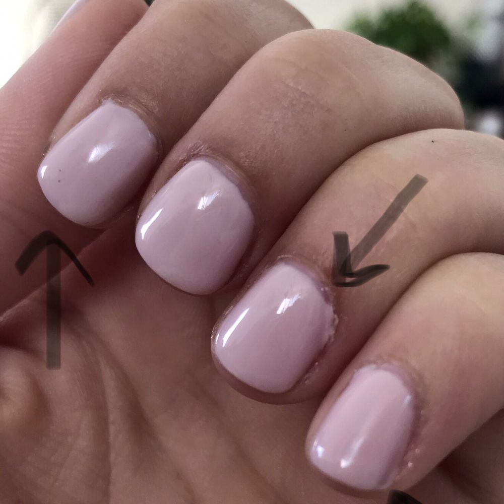 Leann's Nails - Bubbles and overpainted gel polish - Nail Salons Near Me - Alameda, California Leann's Nails - Bubbles and overpainted gel polish - Nail Salons Near Me - Alameda, California