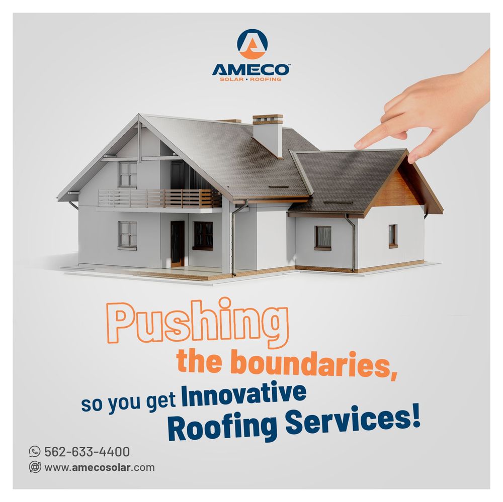 Slide of AMECO Solar & Roofing