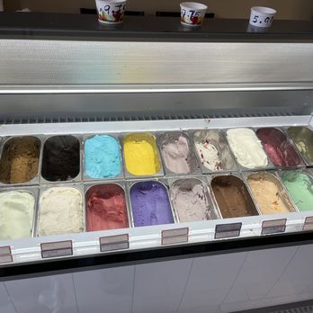 Chestnuts Cafe - a display of ice creams - Coffee & Tea Near Me - Oakville, Ontario