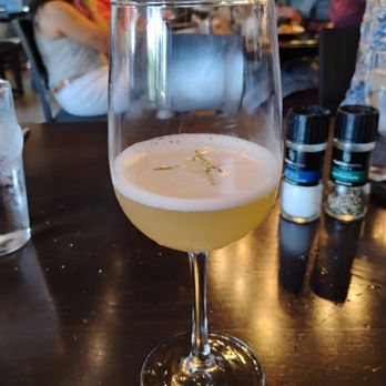 Southern Social - Their take on a whiskey sour. Left much to be desired. And way too high of a glass... - Southern Near Me - Eagan, Minnesota Southern Social - Their take on a whiskey sour. Left much to be desired. And way too high of a glass... - Southern Near Me - Eagan, Minnesota