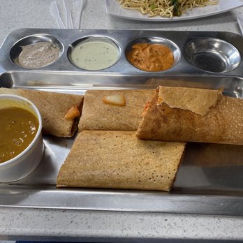 Indian Flame Authentic Cuisine - Amazing "chicken wrap". :-) - Indian Near Me - Hillsboro, Oregon