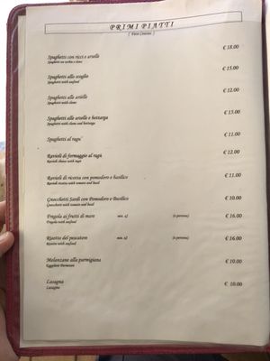 Menu photo 1 la Jaddina Arzachena, OT