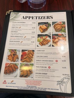 Menu photo 1 The Original Sab-E-Lee San Diego, CA