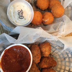 Bonfire bar & Grill - Cordon Bleu balls soo goood and portabello mushroom bites