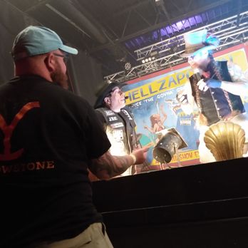 Hooligans - Hubby getting to interact with the show - Dance Clubs Near Me - Jacksonville, North Carolina Hooligans - Hubby getting to interact with the show - Dance Clubs Near Me - Jacksonville, North Carolina