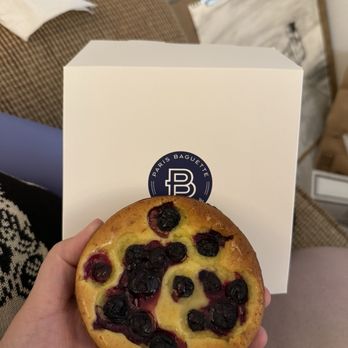 Paris Baguette - Lemon Blueberry Tart - Bakeries Near Me - Overland Park, Kansas