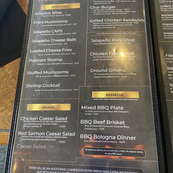 CAPS Steakhouse - Menu - Steakhouses Near Me - Mannford, Oklahoma CAPS Steakhouse - Menu - Steakhouses Near Me - Mannford, Oklahoma