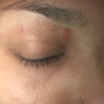 They Did Not Clean My Eyebrows Prior To Threading And The Lady