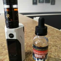 RX200 and Smashing drops.  Killer combination from recommendations of the whole staff