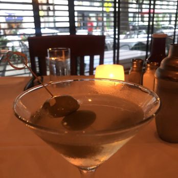 Bobby Van's Steakhouse - Perfect dirty martini - Steakhouses Near Me - Washington, DC, District of Columbia