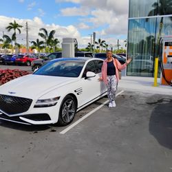 Potamkin Hyundai - 2024 Gensis G80 the experience was great, we were able to negotiate great terms. Thanks Brain and Gian