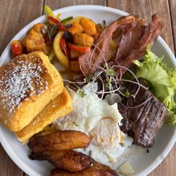 Survival Bistro Bar - Steak and eggs