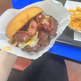 Smash Burger- Double with bacon Smash Burger- Double with bacon