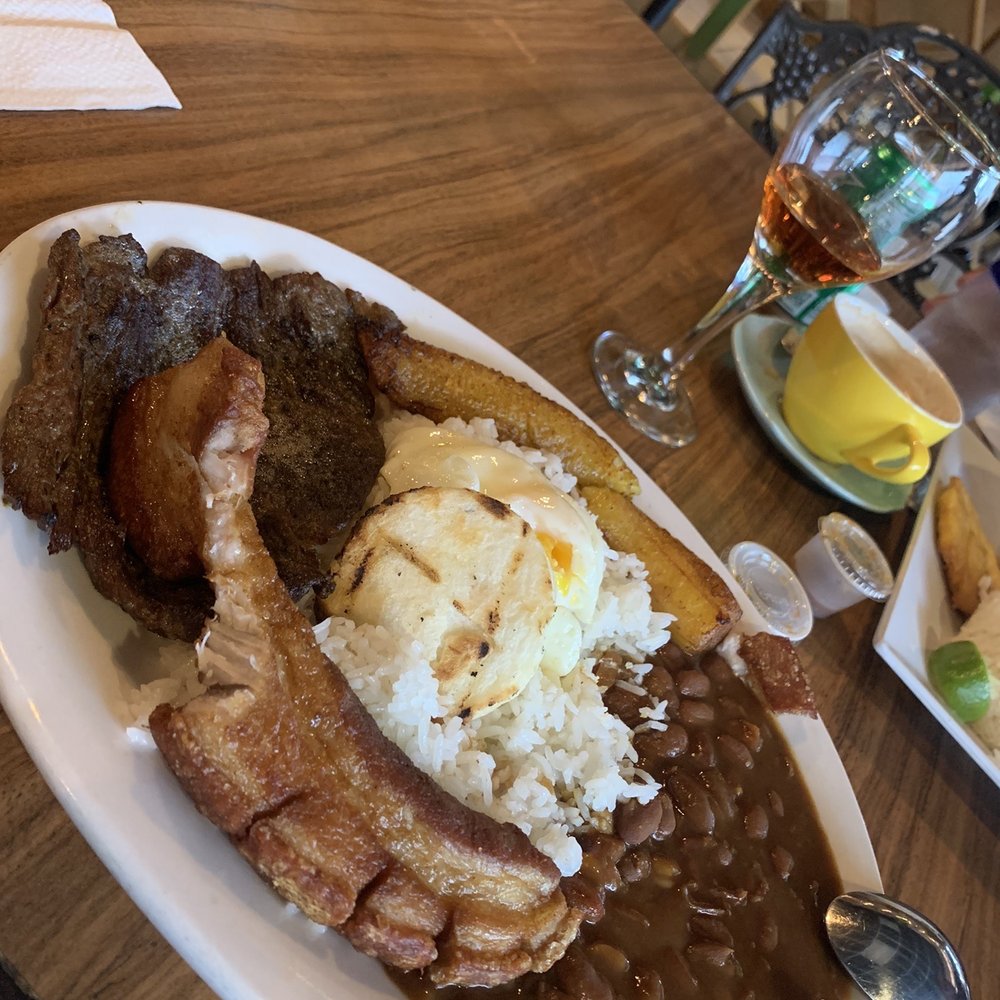 Mi Pueblo - Bandeja Paisa with Chorizo - Colombian Near Me - Miami, Florida Mi Pueblo - Bandeja Paisa with Chorizo - Colombian Near Me - Miami, Florida