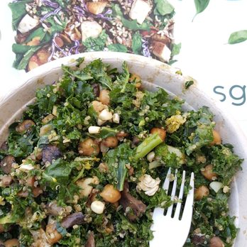 sweetgreen - Healthy Salads, Wraps, and Bowls - My friend's Pesto Portobello bowl - Salad Near Me - Berkeley, California sweetgreen - Healthy Salads, Wraps, and Bowls - My friend's Pesto Portobello bowl - Salad Near Me - Berkeley, California