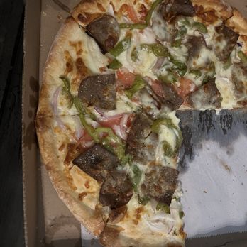 Rigo’s Pizzeria - Mediterranean Pizza   Medium 14" - Pizza Near Me - Cary, North Carolina