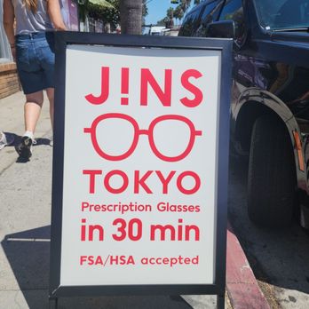 JINS - Abbot Kinney - signage outside the shop - Eyewear & Opticians Near Me - Venice, California