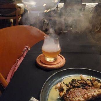 Crave Kitchen & Bar - Smoke show alcoholic beverage - Bars Near Me - Eagle, Idaho