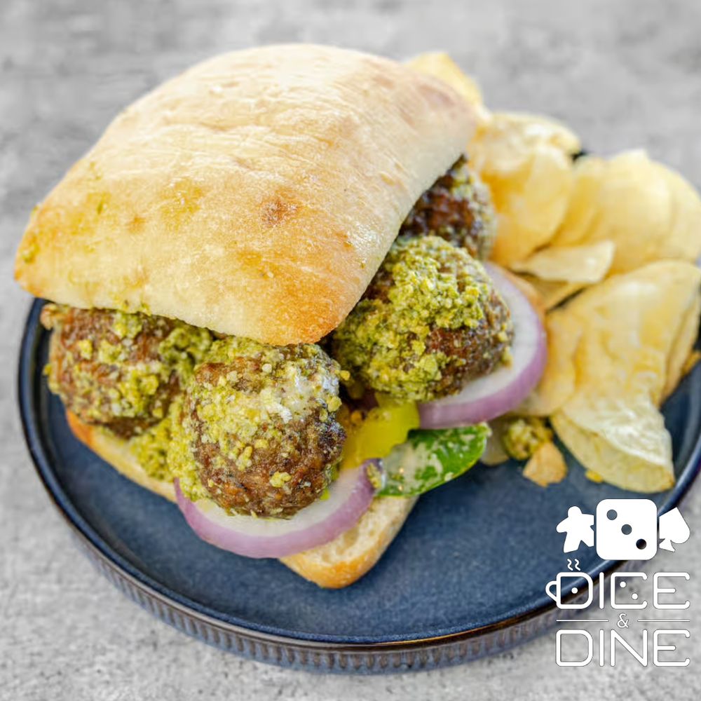 Food from Branson Board Game Cafe