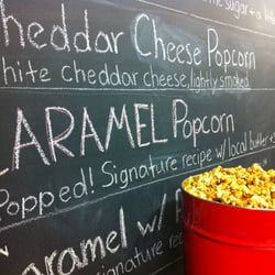 Popped! - Signature caramel popcorn with sea salt!