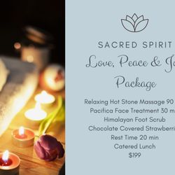 Sacred Spirit Massage - One of the signature packages
