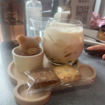 Hide Out Cafe - Boba bear-$8.50 - Coffee & Tea Near Me - Rowland Heights, California Hide Out Cafe - Boba bear-$8.50 - Coffee & Tea Near Me - Rowland Heights, California