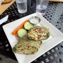 Urban Olive & Vine - Spicy Asian Chicken Wrap