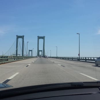 Delaware Memorial Bridge - No tolls heading into Jersey this way! Kinda happy (for now). - Landmarks & Historical Buildings Near Me - Wilmington, Delaware Delaware Memorial Bridge - No tolls heading into Jersey this way! Kinda happy (for now). - Landmarks & Historical Buildings Near Me - Wilmington, Delaware
