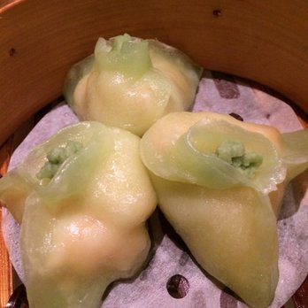 Pearl Liang - Wasabi prawn dumplings - Dim Sum Near Me - London, XGL Pearl Liang - Wasabi prawn dumplings - Dim Sum Near Me - London, XGL