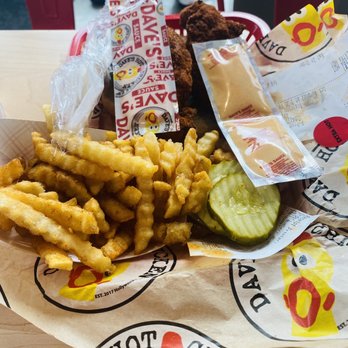 Dave's Hot Chicken - Slider combo - Chicken Shop Near Me - Columbus, Ohio