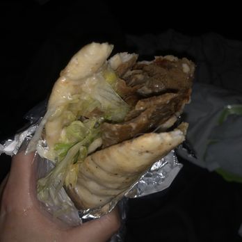 Queen Donair - 2nd Donair- No veggies, meat and cheese only. Sweet sauce on the side. What I got- this garbage. - Donairs Near Me - Edmonton, Alberta Queen Donair - 2nd Donair- No veggies, meat and cheese only. Sweet sauce on the side. What I got- this garbage. - Donairs Near Me - Edmonton, Alberta