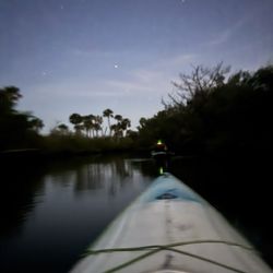 A Day Away Kayak Tours - Starry night