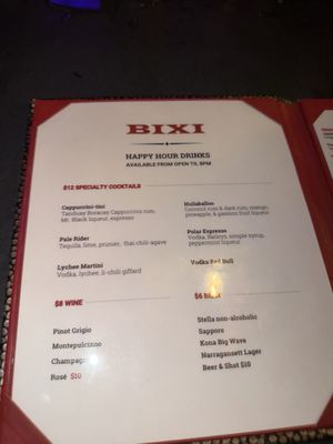 Menu photo 4 Bixi New York, NY