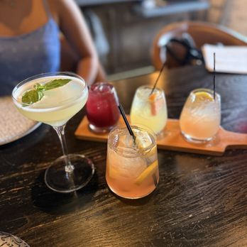 Silla Del Toro - Sangria flight and garden gimlet - Tapas/Small Plates Near Me - Atlanta, Georgia