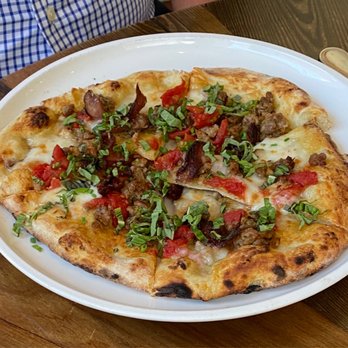 Bottega Italian Restaurant - Fennel Sausage Pizza - Italian Near Me - Birmingham, Alabama