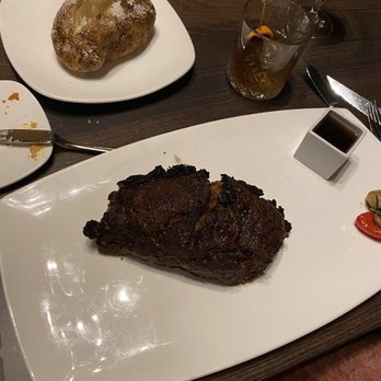 1832 Steakhouse - End cut prime and salted bake potato - Steakhouses Near Me - Durant, Oklahoma 1832 Steakhouse - End cut prime and salted bake potato - Steakhouses Near Me - Durant, Oklahoma