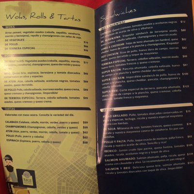 Menu photo 1 Brie Buenos Aires, C