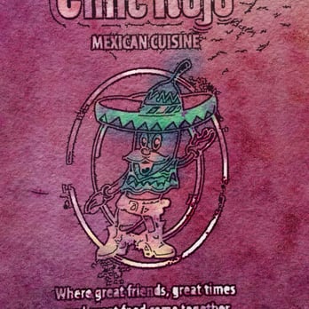 Chile Rojo - Menu graphic - Mexican Near Me - Mount Airy, North Carolina