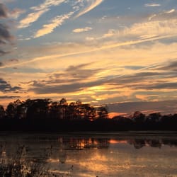 Ed Allen's Campgrounds - One of many beautiful panoramic sunsets as seen from my campsite at Ed Allen's Campground & Cottages