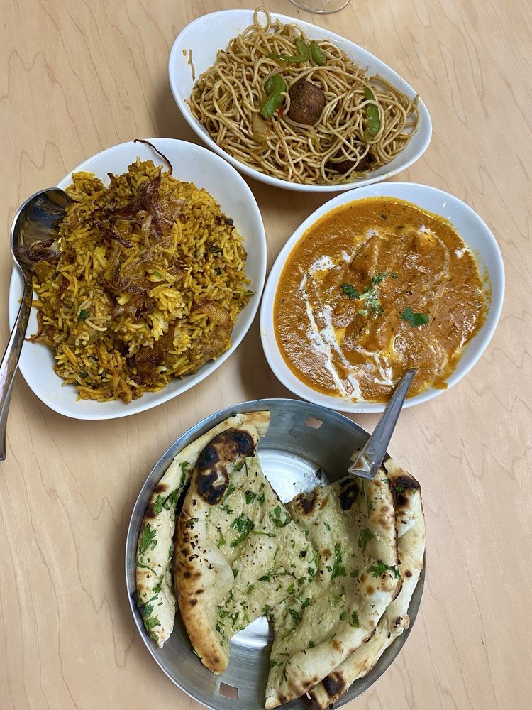 Food from Tabla Indian Restaurant Richmond