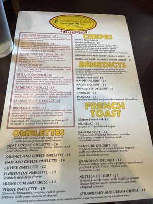 Menu photo 1 Breakfast Guru Restaurant & Bar Rehoboth Beach, DE