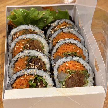 Jaws Topokki - Spicy Pork Wrap Gimbap - Korean Near Me - Irvine, California