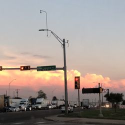 Chuck E. Cheese - A beautiful sunset